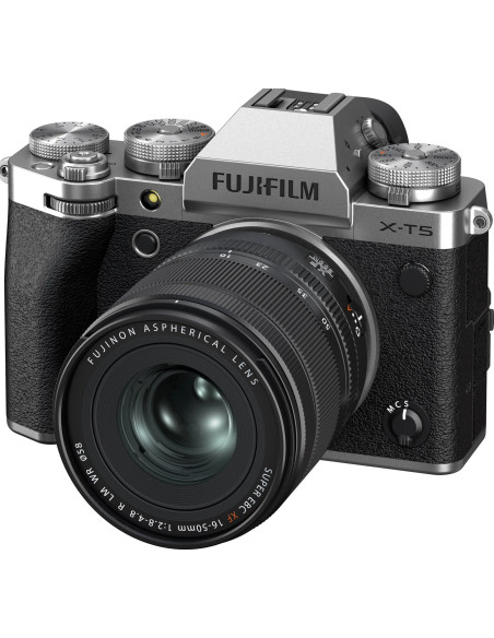 X-T5 Silver + XF 16-50mm f /2.8-4.8 R LM WR
